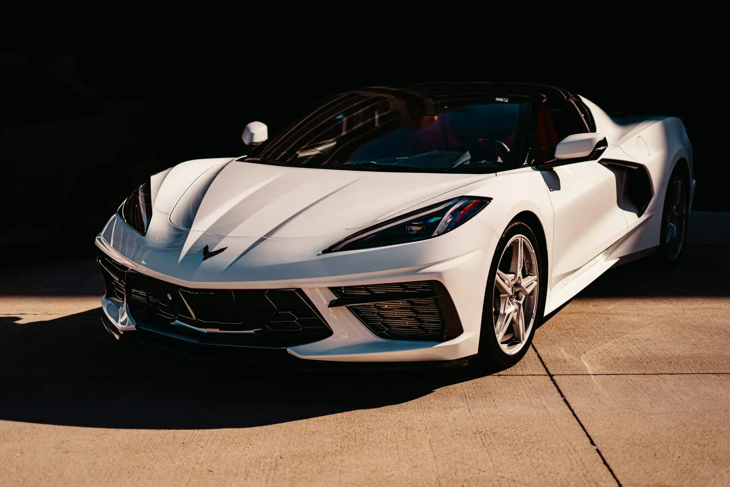 Red sports car